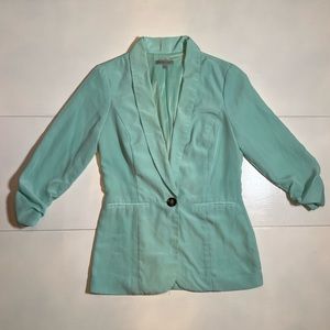 Charlotte Russe Aqua Blazer Small